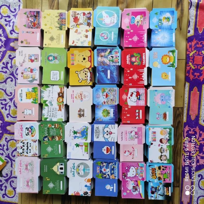 

MUMPUNG PROMO 1000 Lembar Amplop lebaran Uk mini free plastik - -, - TERLARIS