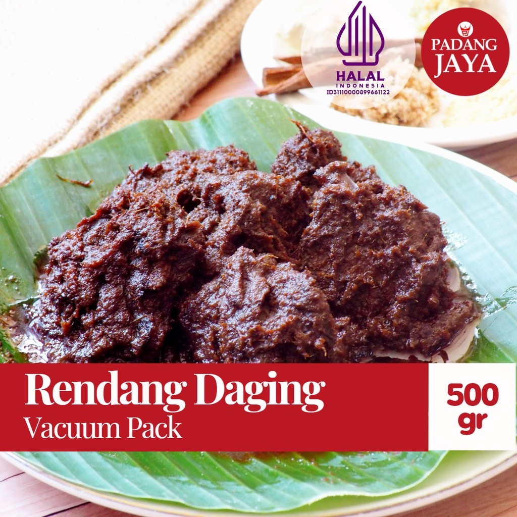 

Rendang Daging Sapi Padang Jaya 500 gr