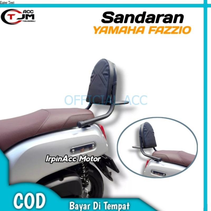 Sandaran Fazzio Sandaran Jok Belakang Yamaha Fazzio