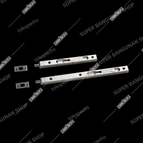 AMB Grendel tanam dekson FB 040 100cm+20cm stainless steel - Flush bolt