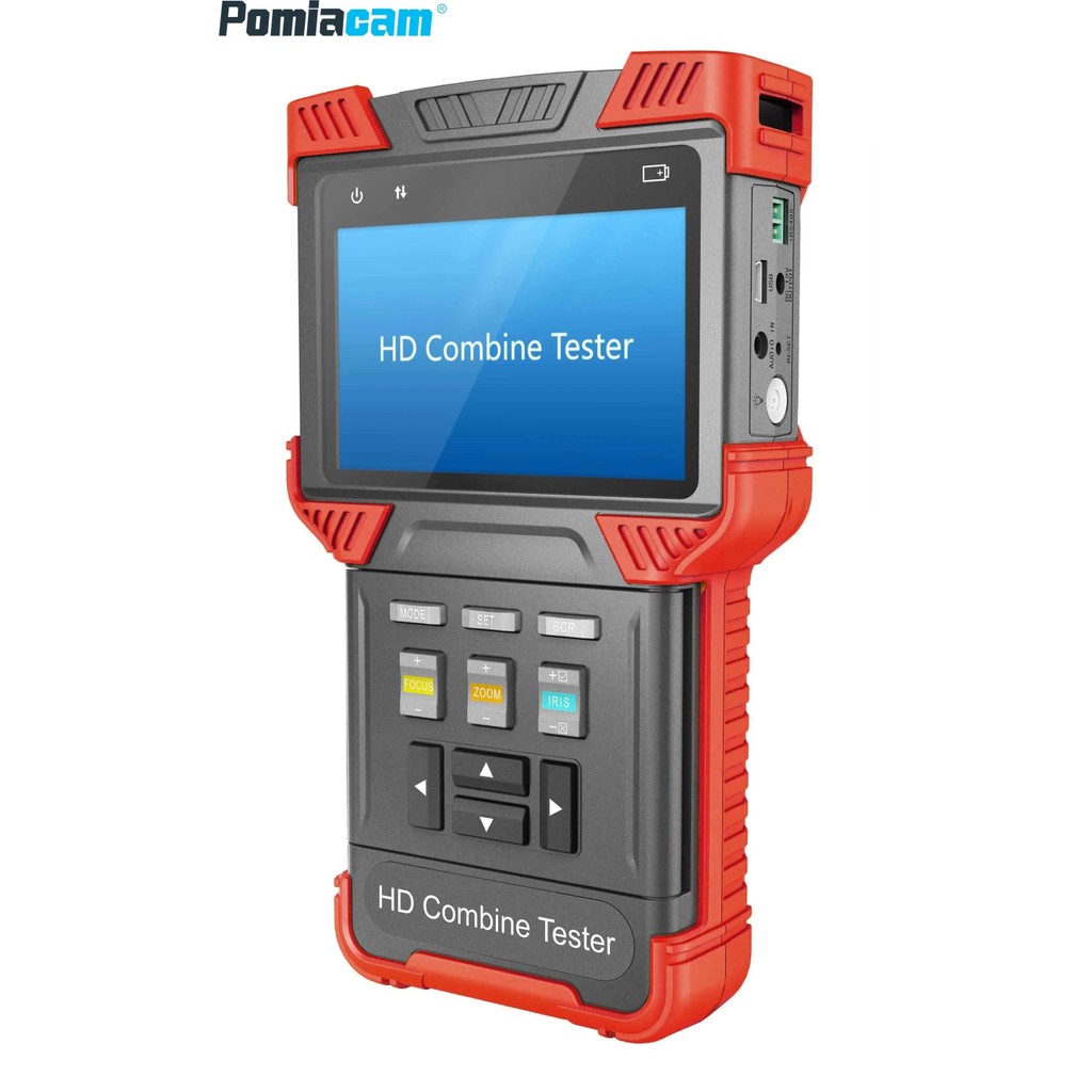 DT-T70 CCTV Tester 1080P IP Analog Camera Testing  4 Inch  IPC(H.264/ H.265/ 4K)+TDR  HD Combine Cam