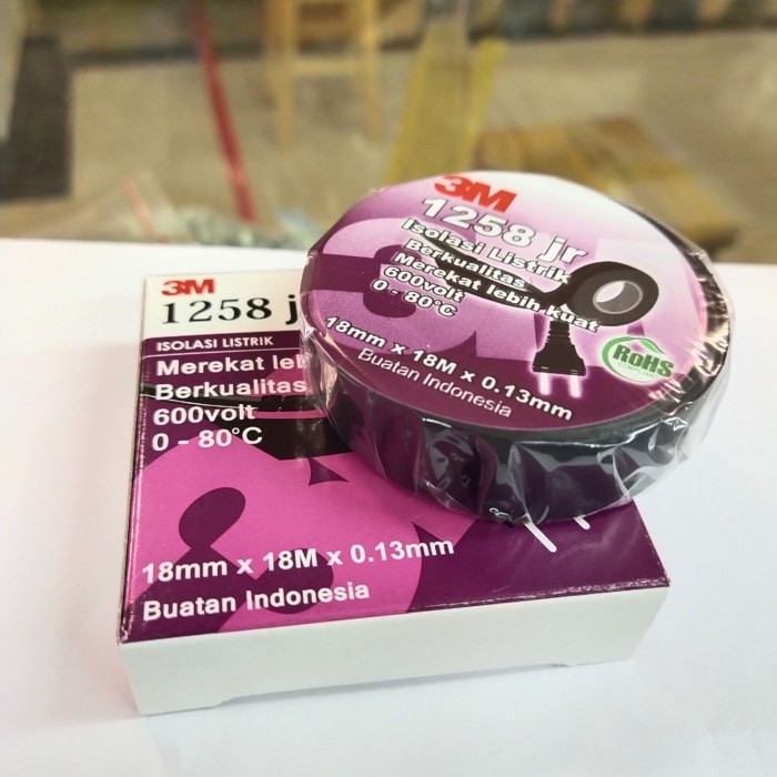

TD99 Isolasi kabel listrik 3M 1258 jr