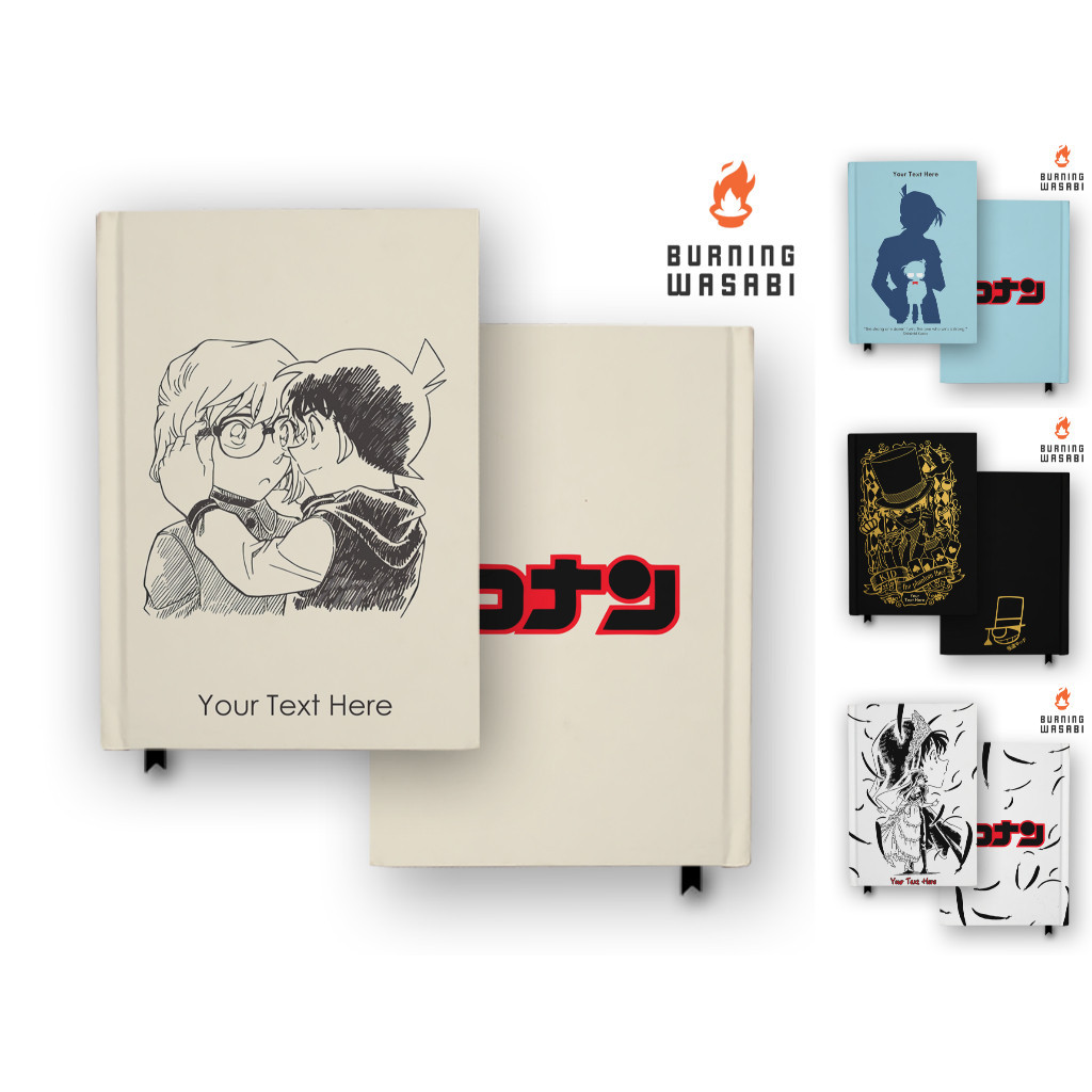

Buku Catatan Conan Edogawa Ai Haibara Phantom Thief Ran Mouri Anime Custom Nama Notebook Jurnal