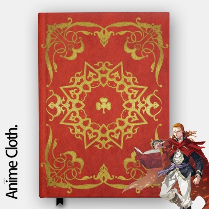 

Buku Fuegoleon Vermillion Grimoire Black Clover Anime Custom Jurnal Diary Planner Cosplay