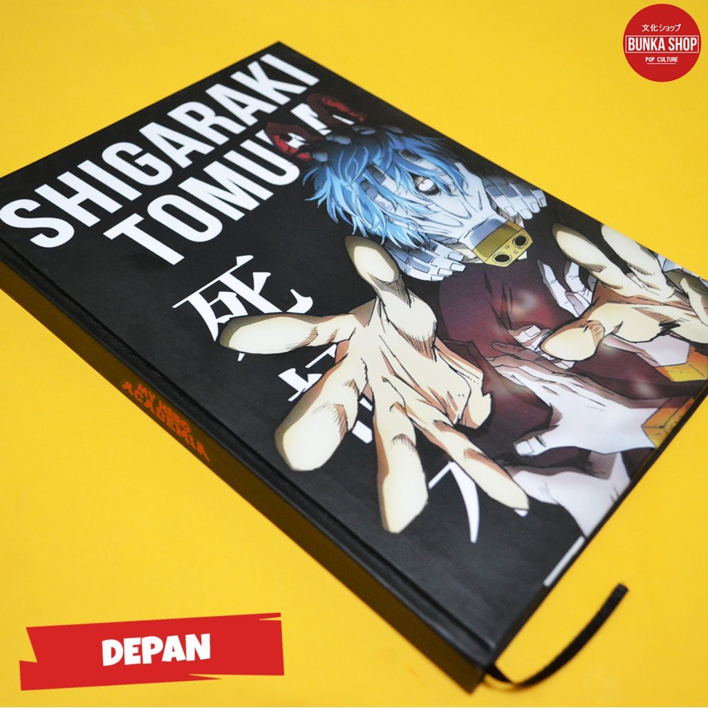 

Note Book Hardcover Anime Boku no Hero Academia Tomura Shigaraki Ukuran A5 Gift Couple Agenda Jurnal Binder