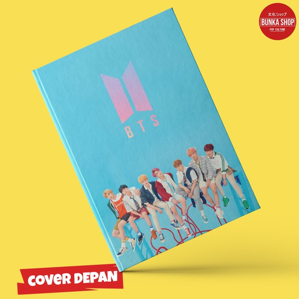 

Notebook KPOP BTS Blue Full Member Hardcover A5 Buku Tulis Catatan Notes Agenda Planner Jurnal
