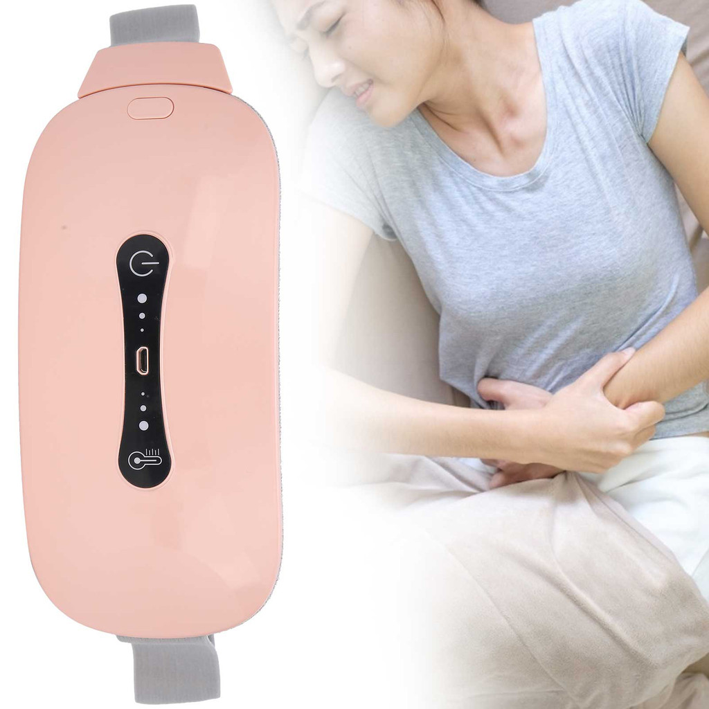 Menstrual Heating Pad Electric Heating Vibration Rechargeable Menstrual Pain Relief Device