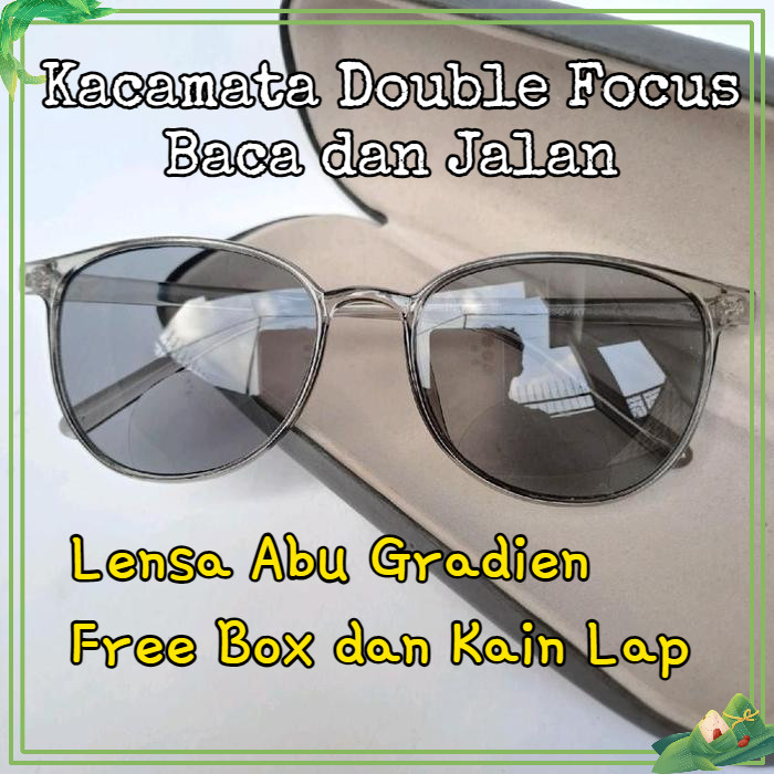 Kacamata Baca Dobel Fokus Untuk Jalan Dan Baca Plus - Kacamata Baca dan Jalan - Kacamata Fashion