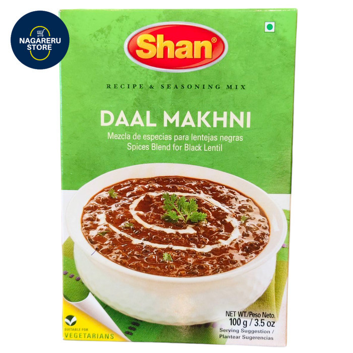 

Shan recipe and seasoning mix daal makhni (spices blend for black lentil) 100gr