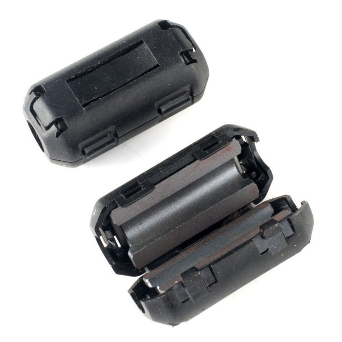 Ferrite Cable Noise Filter 5mm RF EMI Kabel Ferit Magnet