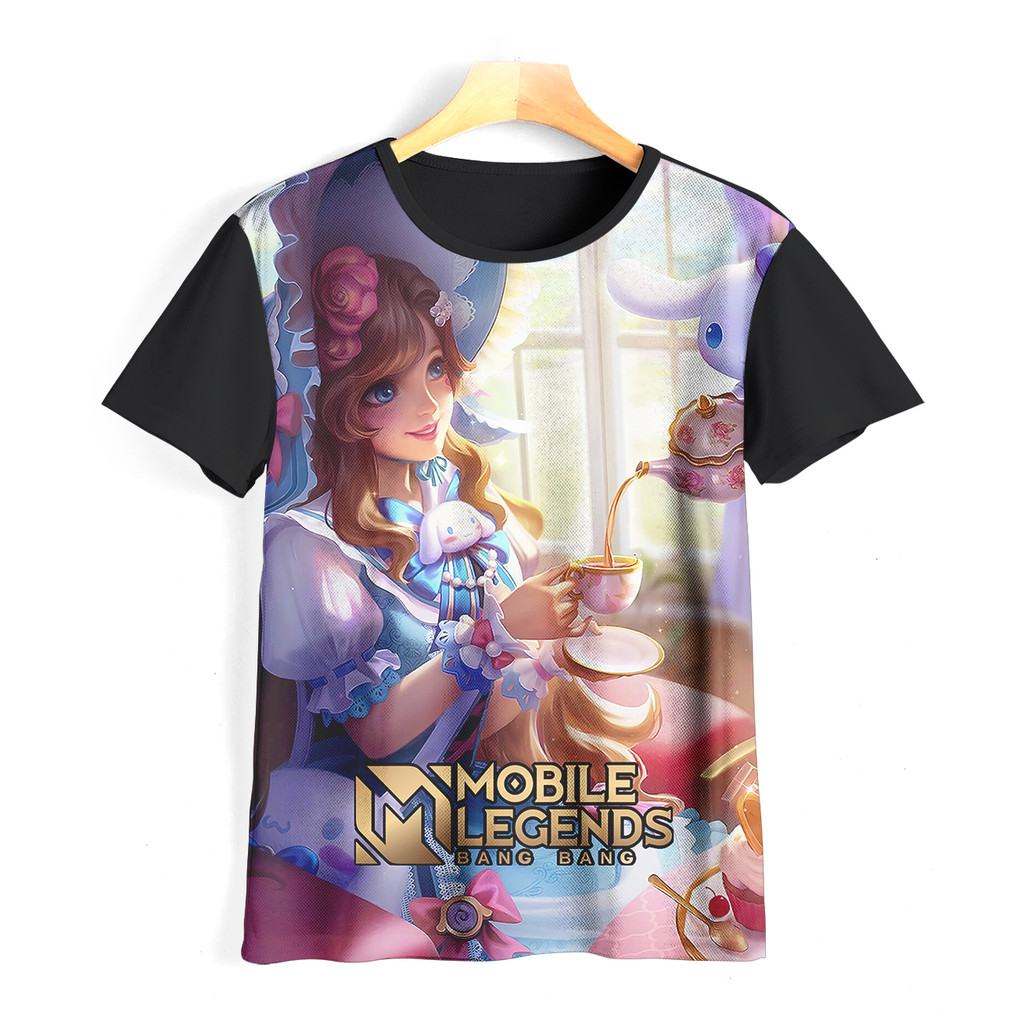 Kaos Mobile Legends Keren dan Adem | Kaos FLORYN Mobile Legends Anak & Dewasa | 06ML040 FLORYN