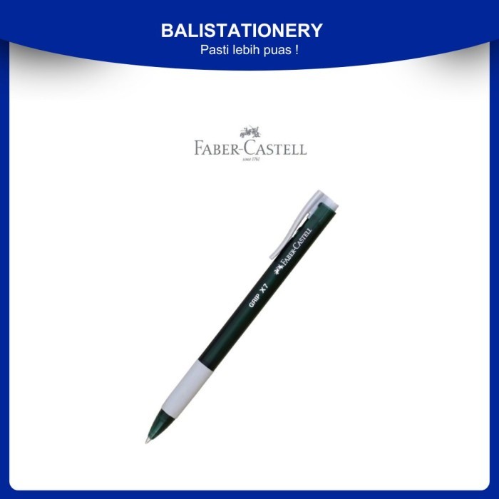 

Pulpen Faber Castell Grip X7 Pen 0.7 MM Black Ink