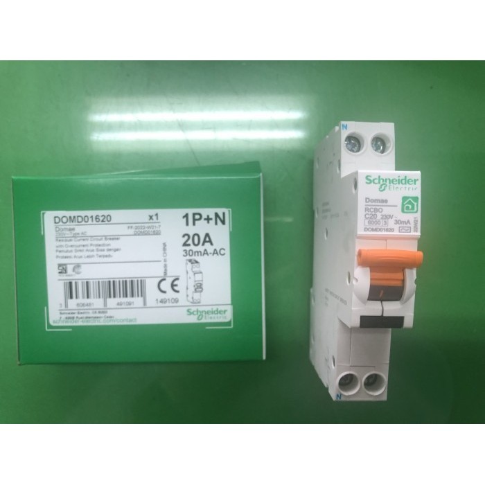 SCHNEIDER ELCB SLIM DOMD01620