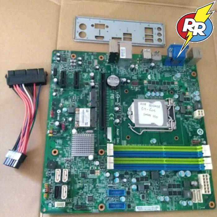 Motherboard Acer Predator G3 605 Socket 1150 Ada Slot M Sata SSD lengkap conventer PSU