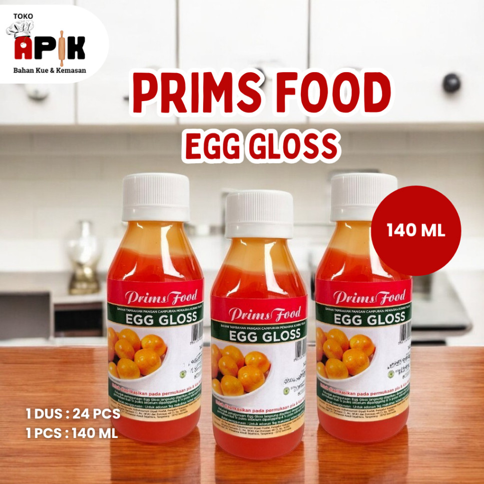 Prims Food Egg Gloss 140 ML / Olesan Nastar