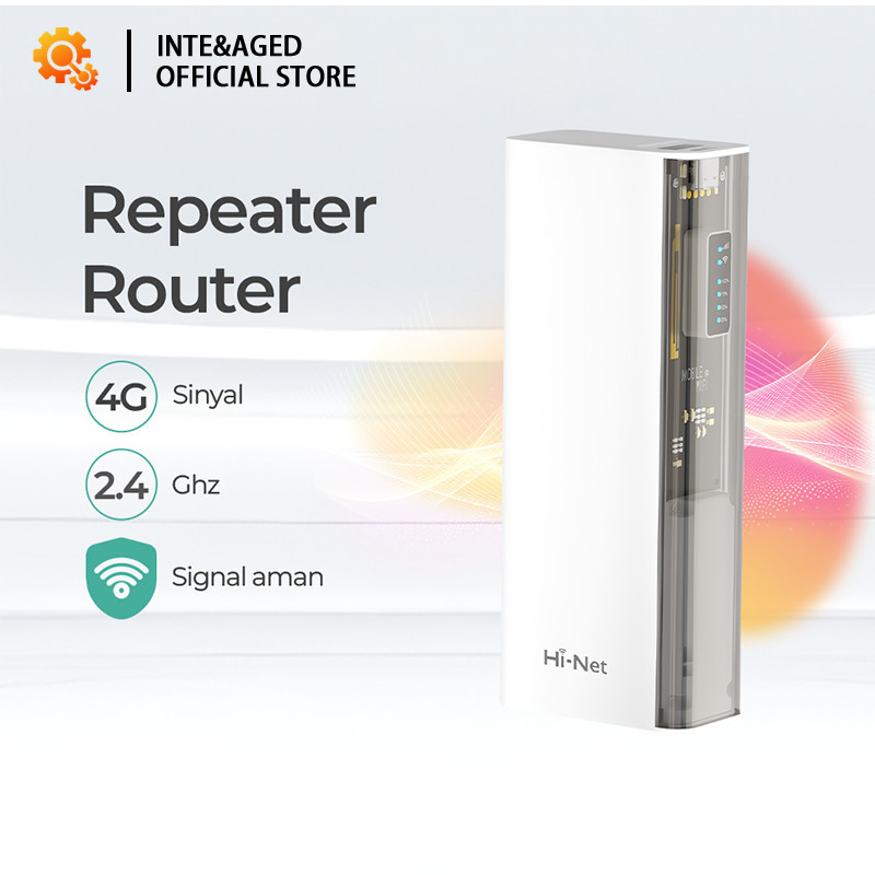 INT MF932 Modem Wifi 4G LTE dengan bank daya 8000mAh wifi portabel