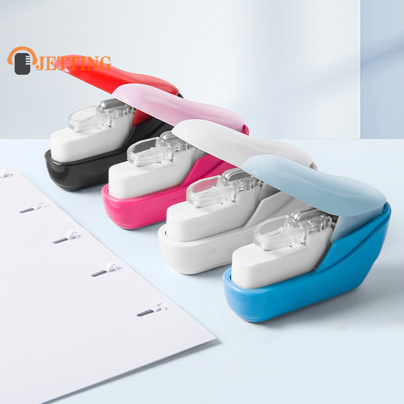 

Mini No Nails Easy Effortless Stapler Book Stapling Stapler Without Staple Stapler Office Binding Supplies School Supplies