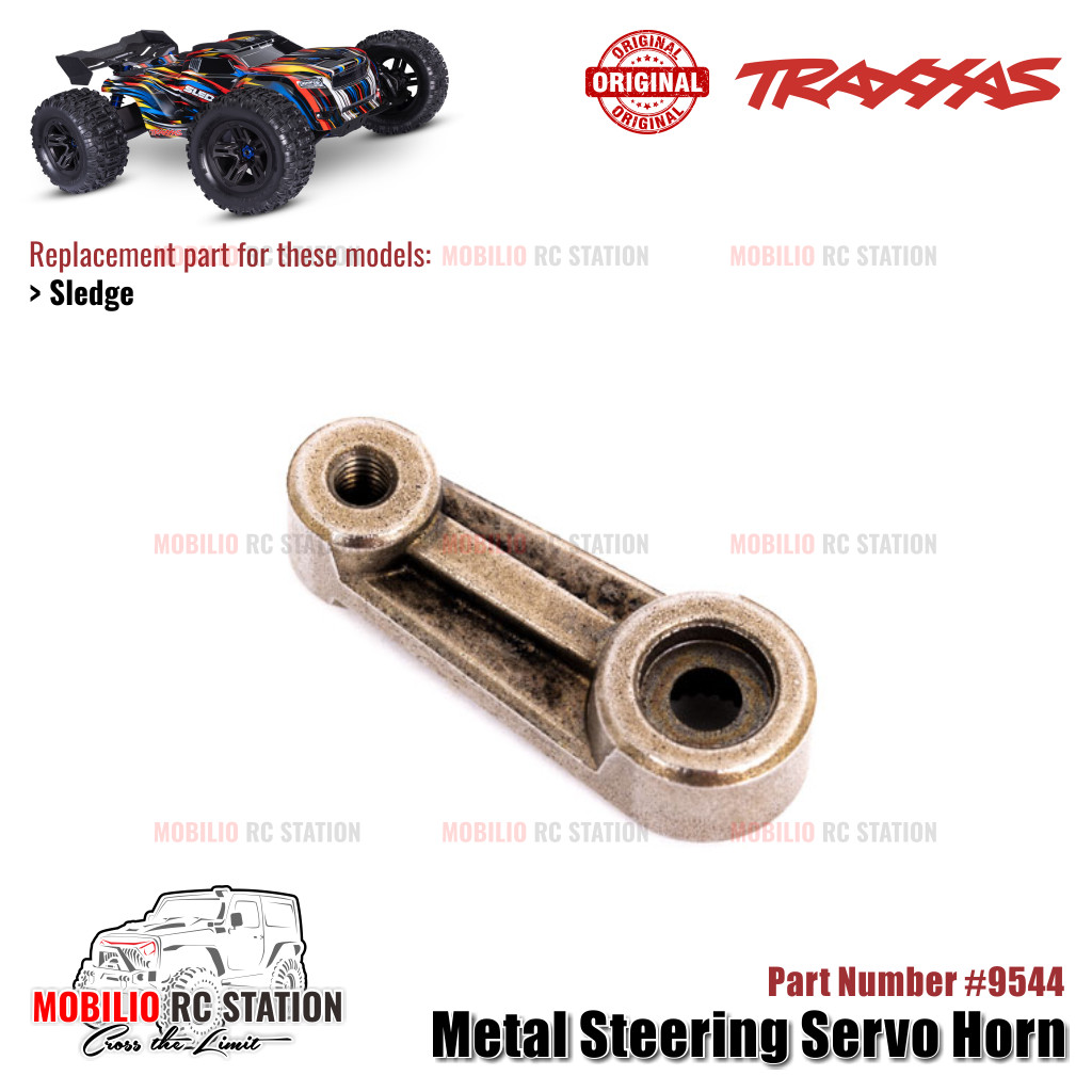 Traxxas Part #9544 Metal Steering Servo Horn for RC Sledge Monster Truck