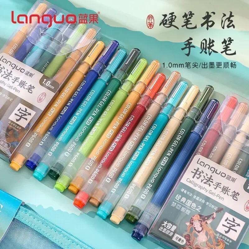 

4/162 Colors Glitter Effects Gel Pen Large Capacity 1.0mm/0.5mm Writing Pen Painting Drawing Art School Supplies