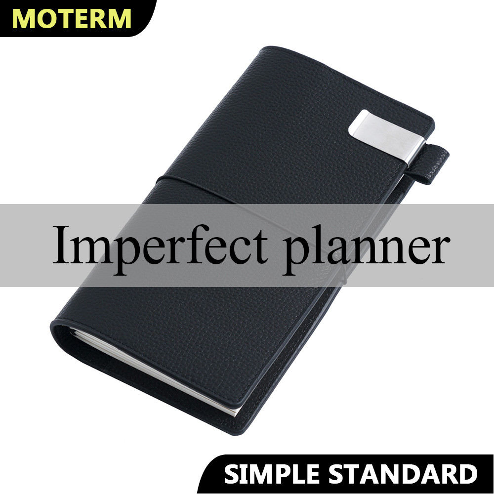 

Limited Imperfect Moterm Travel Journal Simple Series Standard Size Notebook Genuine Leather Organizer Diary Sketchbook Planner