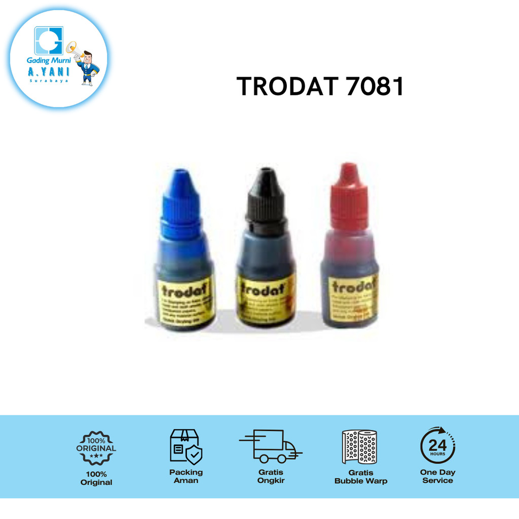 

TINTA STEMPEL TRODAT 7081 25 ML
