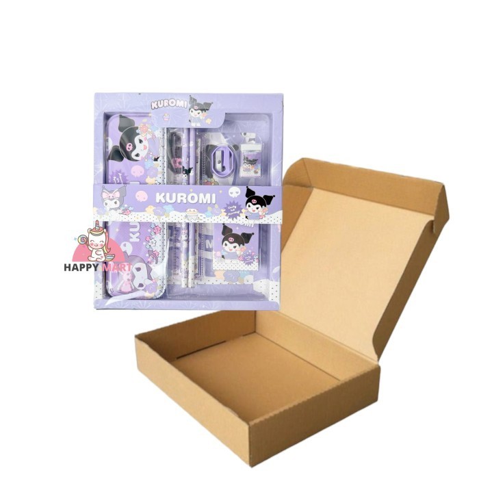 

Kotak pensil motif sanrio 6 collors kuromi / melody / cinnamoroll - Kuromi