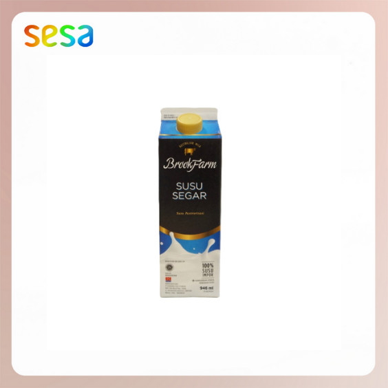 

BROOKFARM Fresh Milk Plain 946ml - Susu Sehat Segar