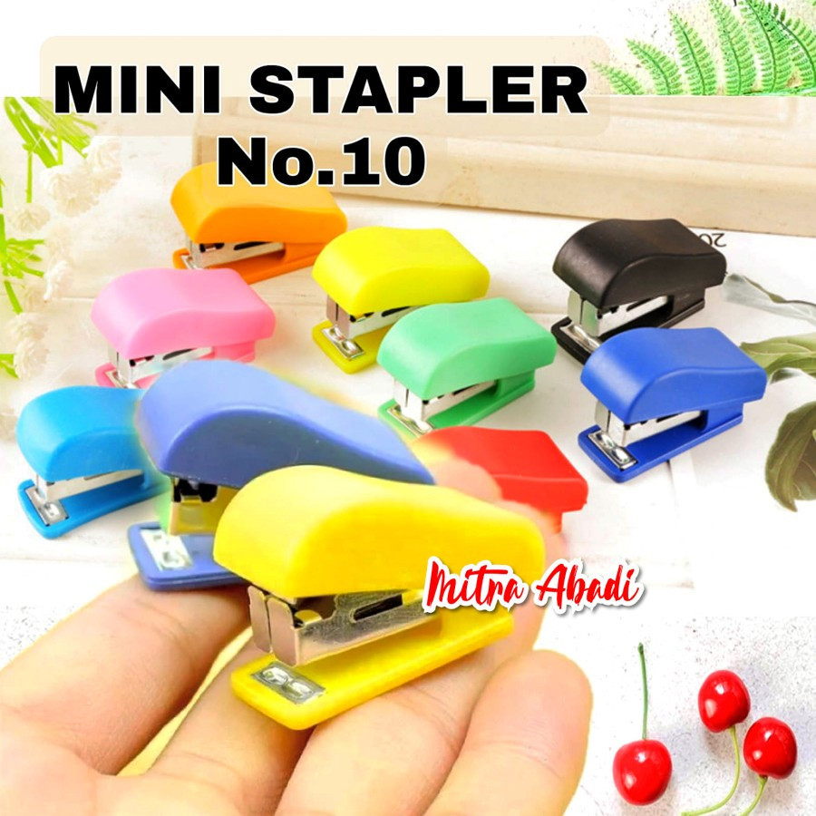 

Mini Stapler No.10 / Staples Kecil School SET