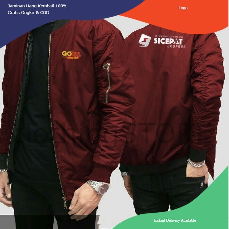 JAKET EXPEDISI - JAKET SICEPAT - JAKET J&T - JAKET JNE - JAKET CUSTOM SATUAN