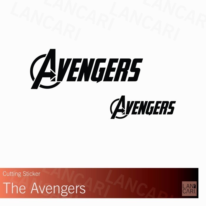 

Sticker Cutting The Avengers Movie Vinyl Cut Stiker