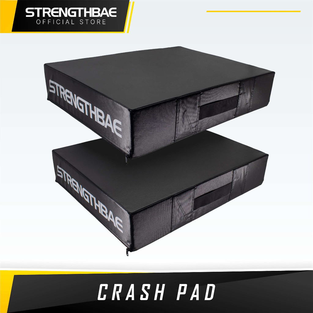 Crash Pad STRENGTHBAE Drop Pads Barbell Mat Olympic Weightlifting Crossfit Strongman Deadlift Block 