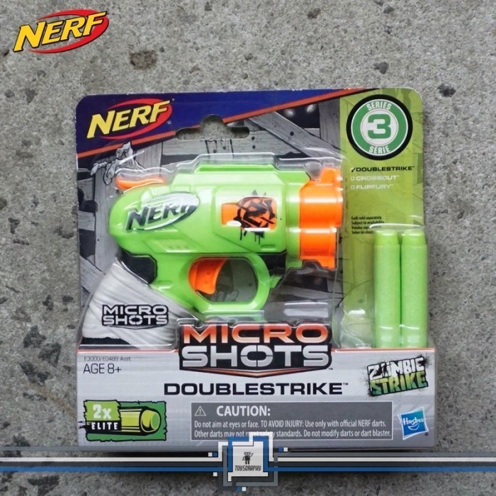 Nerf Micro shots Double Strike Zombie Strike Microshot