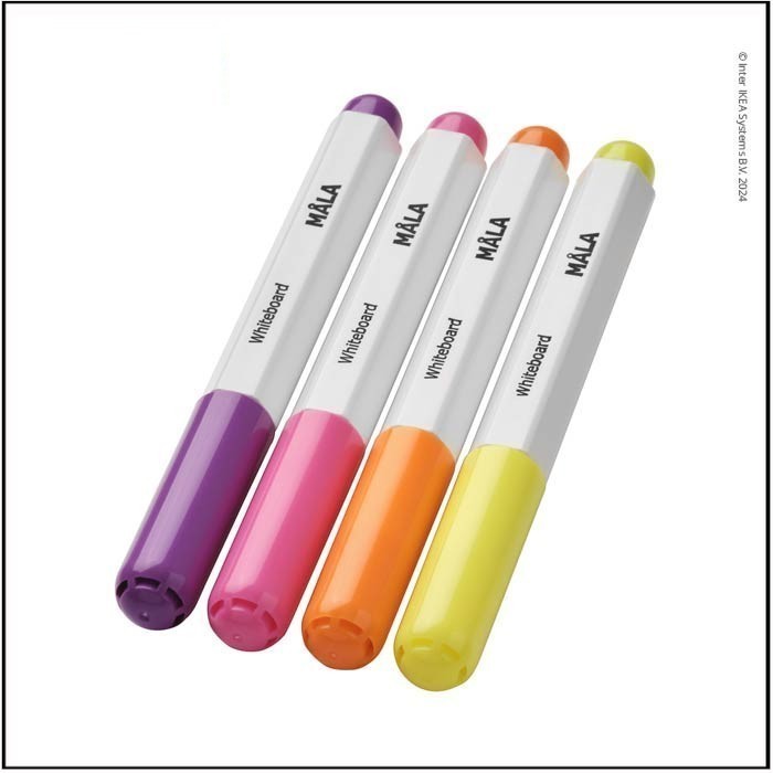 

MALA Spidol Papan Tulis Aneka Warna Isi 4pcs