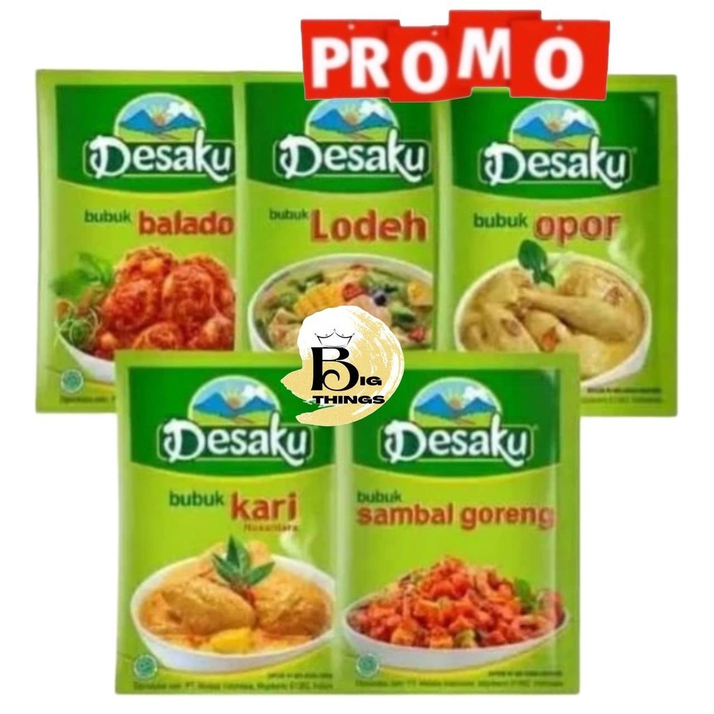 

DESAKU SEASONING BUMBU DAPUR MASAK INSTANT ALL VARIAN