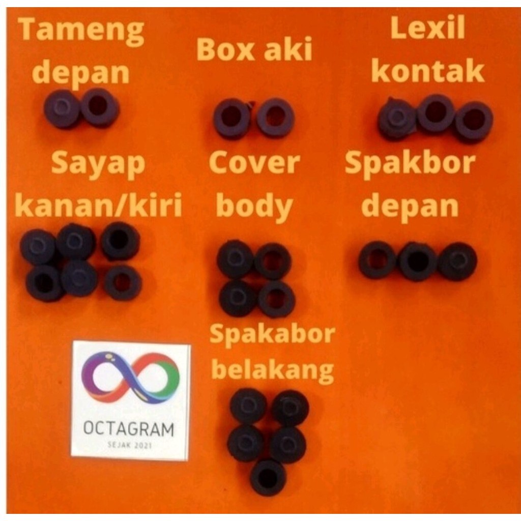 NEW  Karet sepeda motor yamaha f1zr fullset/karet body/karet f1zr