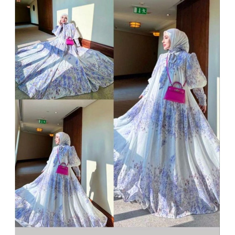 OWNER SHELLASAUKIASHOP OFFICIAL ORI DIJAMIN ORI 100% DIJAMIN AMANAH SET HIJAB LAVENDER SHELLASAUKIAS