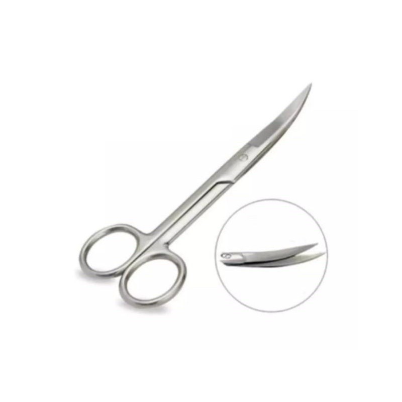 

Gunting Tajam Tajam Bengkok 14cm Gunting Medis 14 cm Operating Scissors