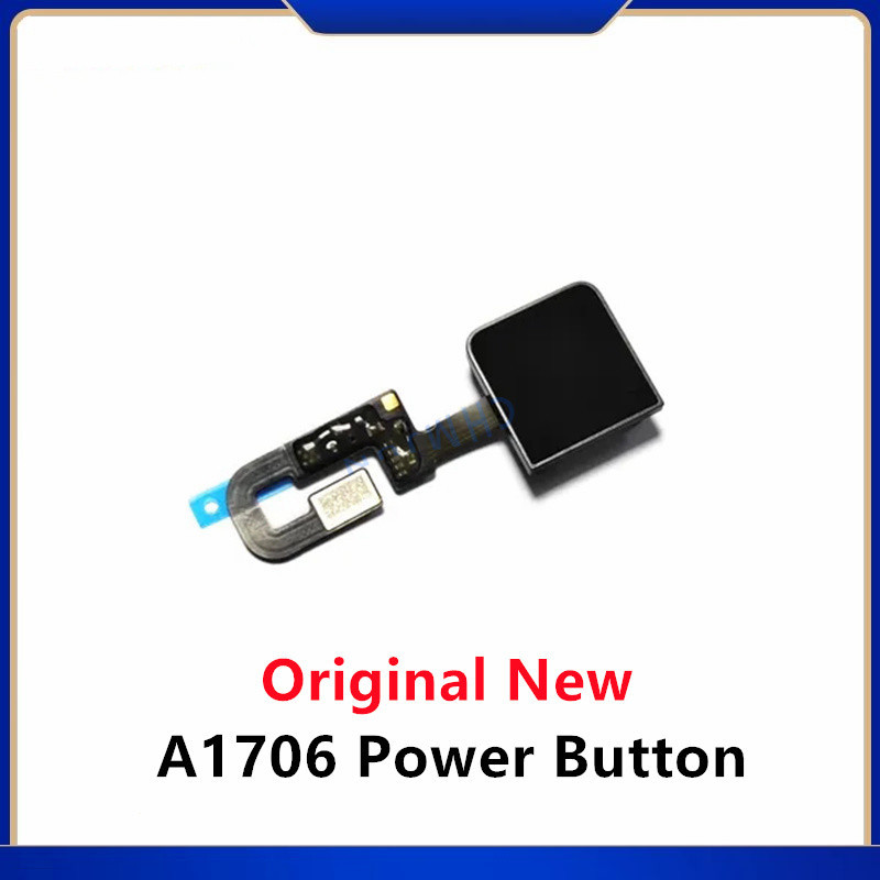Original NEW A1706 Touch ID Power ON/OFF Button 821-00919-A for Macbook Pro Touch Bar 13" A1706 Powe