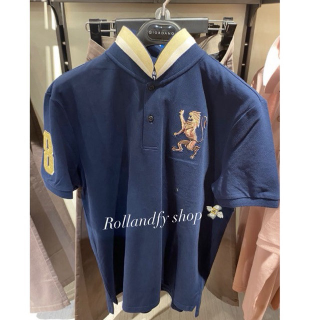GIORDANO POLO LION 3D MEN UNISEX ORIGINAL NEW| GIORDANO POLO LION 3D PRIA WANITA ORIGINAL 0.6