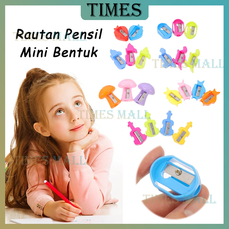 

Serutan Toples/Penyerut/Rautan Pensil Mini Bentuk/Peruncing