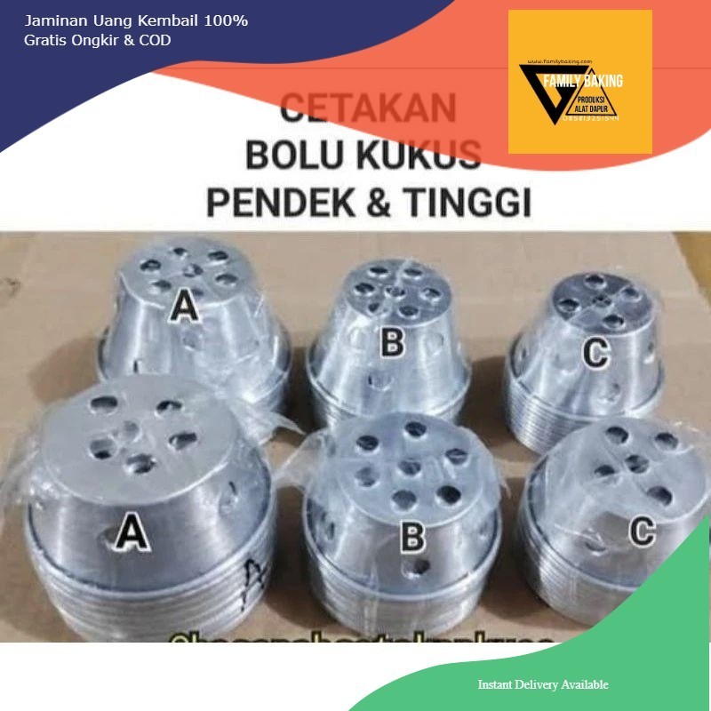 Cetakan Bolu Kukus Mekar Loyang Kue Bolu Muffin Cupcake