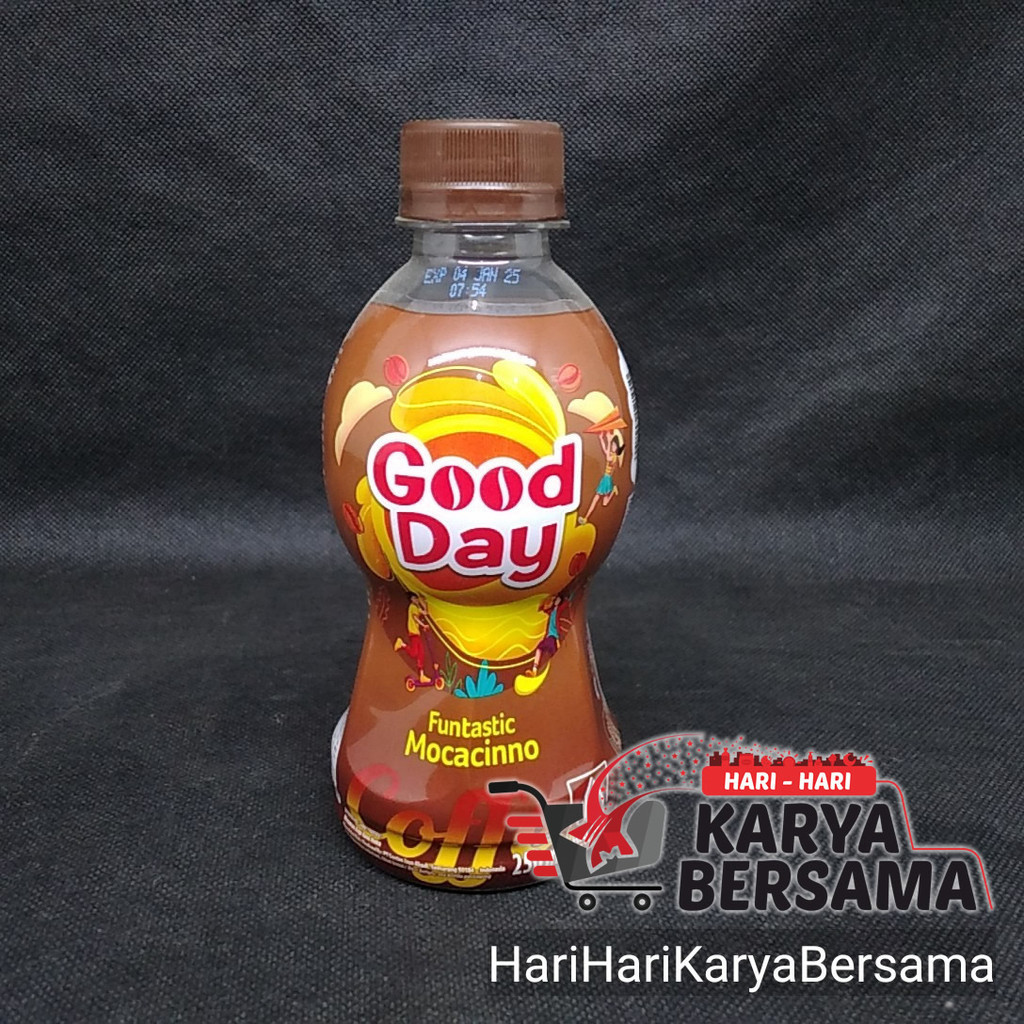 

MINUMAN GOOD DAY FUNTASTIC MOCACINNO COFFEE BOTOL 250ML