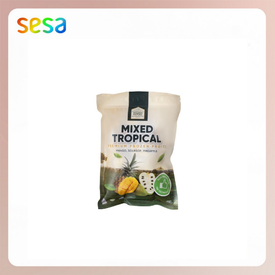 

GOLDEN NATURA Mixed Tropical Frozen 450gr - IQF Buah Beku