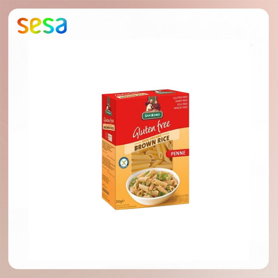 

SAN REMO Brown Rice Pasta Penne 250gr - Gluten Free