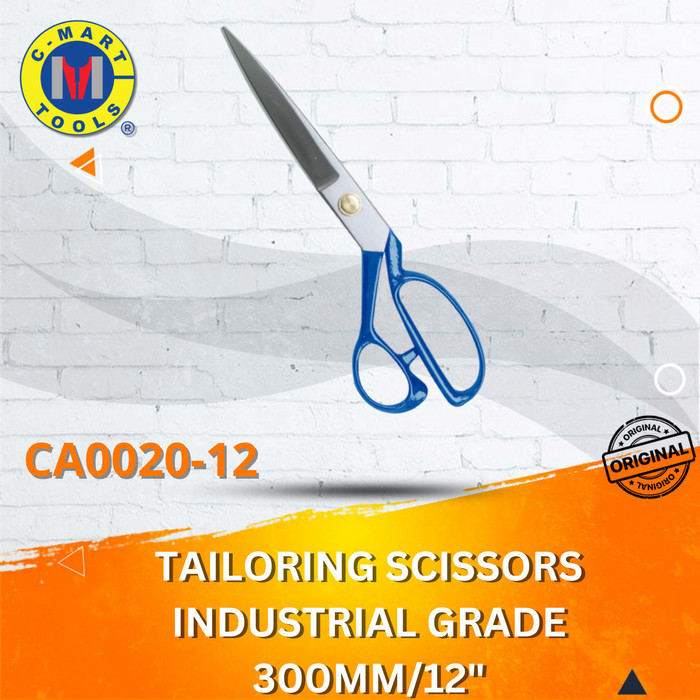 

TAILORING SCISSORS-INDUSTRIAL GRADE CA0020-12 300MM/12" /GUNTING KAIN