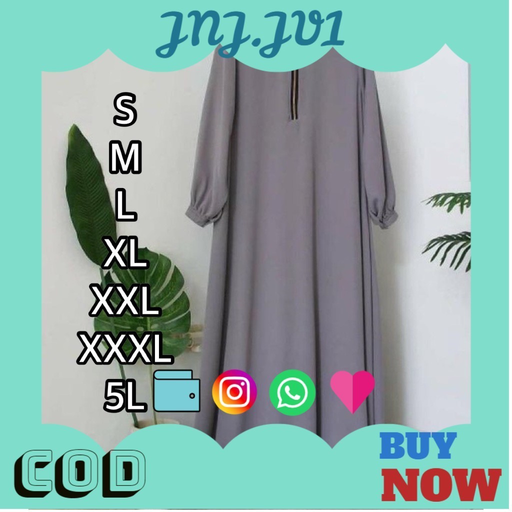 5.5 BIG SALE GAMIS JUMBO BEST SELLER | IMELDA MAXI SIZE 5L XXXL XXL XL L M S