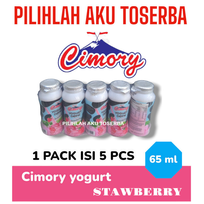 

CIMORY YOGURT Drink STRAWBERRY 65 ml - ( HARGA 1 PACK ISI 5 )