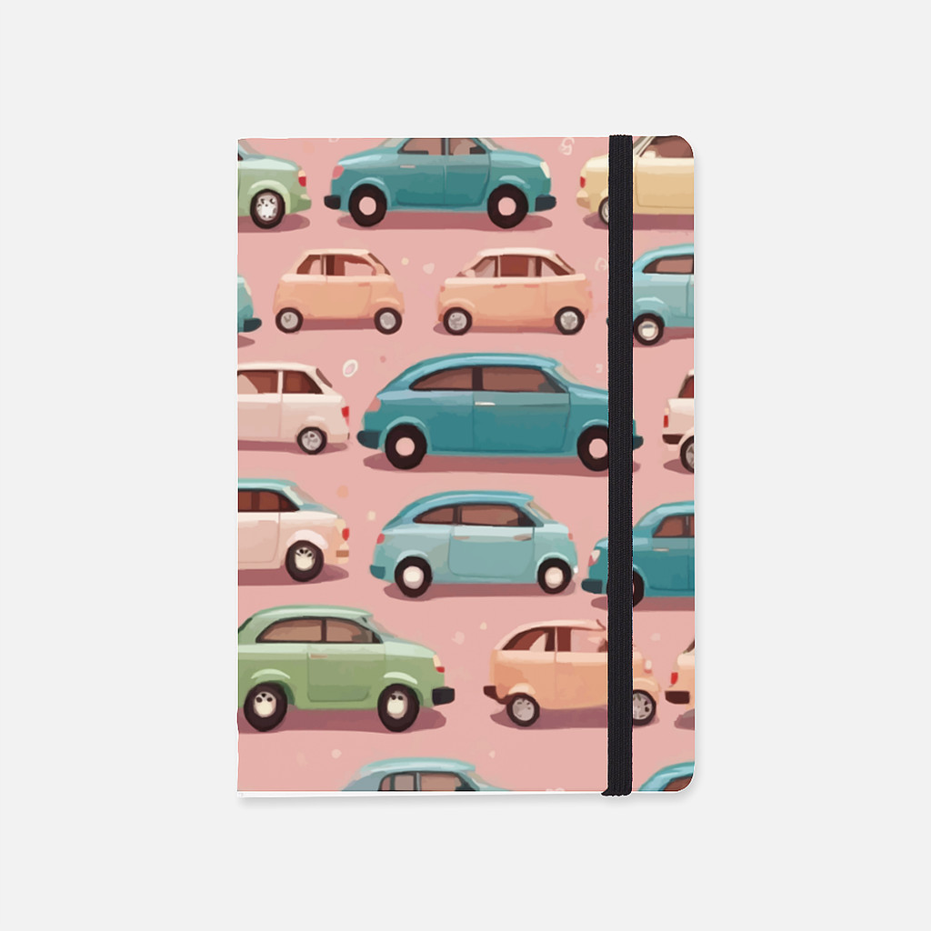 

Jurnal Aesthetic Notebook Buku Tulis Catatan A5 - Cute Transportation Series