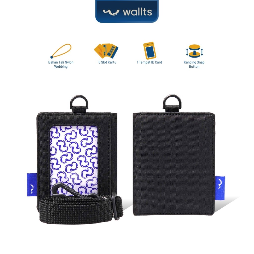 

[PROMO MURAH] Wallts Lorey - Lanyard Name Tag Id Card Pria Wanita