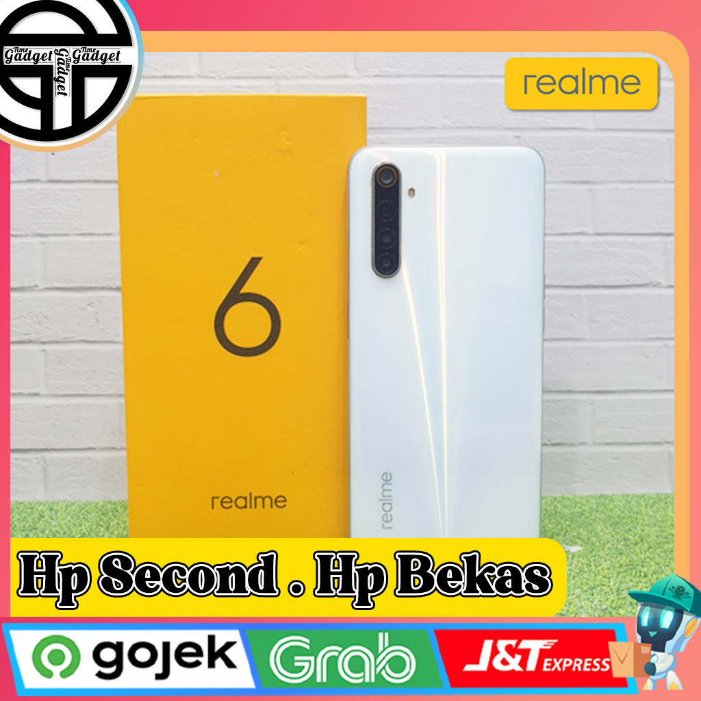 Realme 6 Ram 4/128GB | Ram 8/128GB Second Original Resmi Indonesia